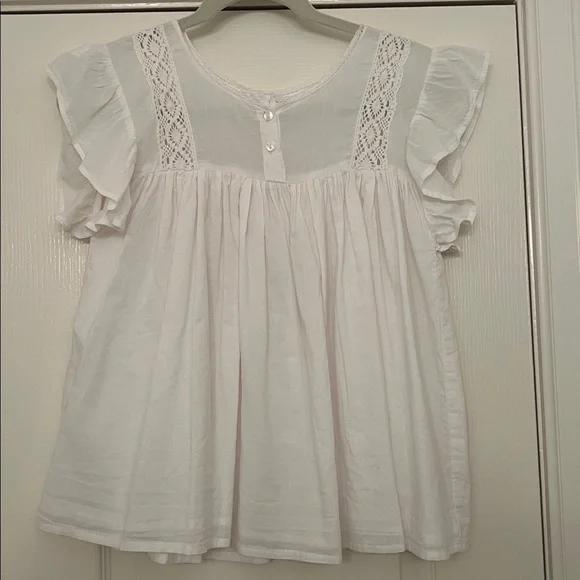 Emerson Fry India Collection  Bijou White Top Size XS/S - Picture 8 of 11